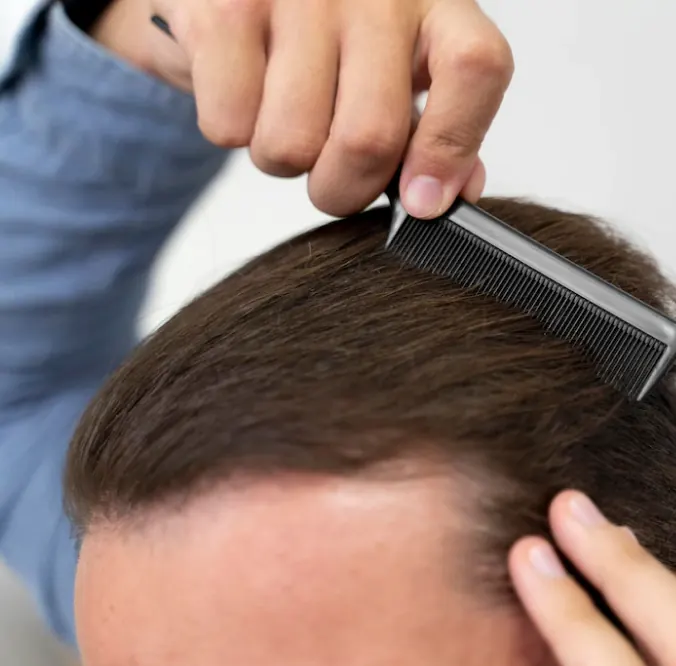 Natural hairline after hairline reconstruction